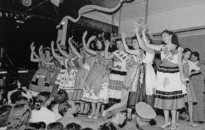 Baile reinas 1957